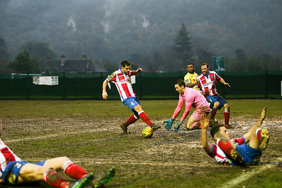 Dorking Wanderers v Harlow Town - Bostik League Premier Division