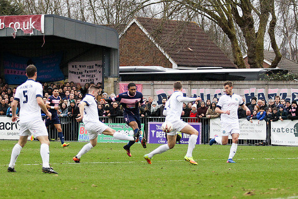 Dulwich Hamlet v Macclesfield Town - FA Trophy - 25/02/2017