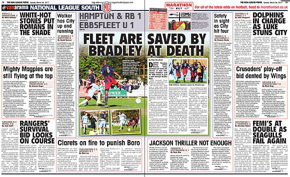 Non League Paper - 26th March 2017
