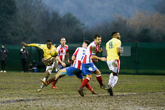 Dorking Wanderers v Harlow Town - Bostik League Premier Division