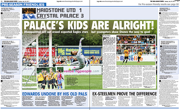 Non League Paper - 16th July 2017