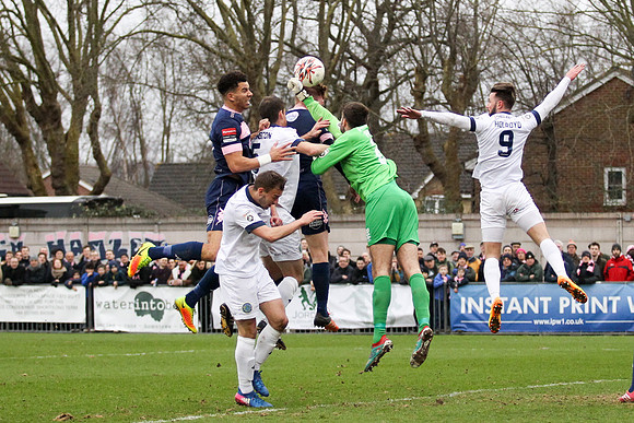 Dulwich Hamlet v Macclesfield Town - FA Trophy - 25/02/2017
