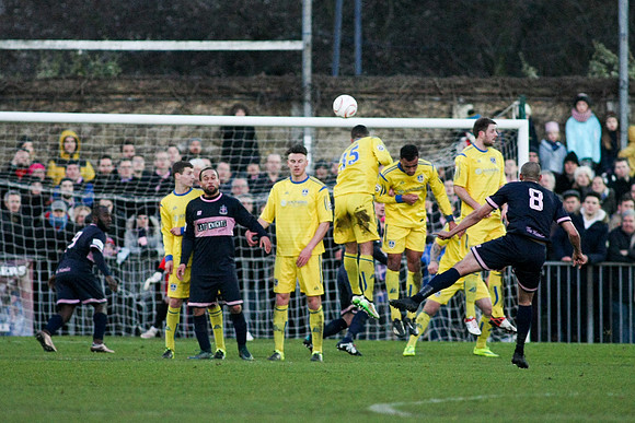 Dulwich Hamlet v Guiseley - FA Trophy - 16/01/2016