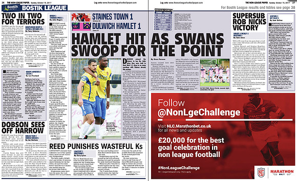 Non League Paper - 15th October 2017