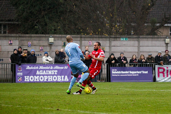 Dulwich Hamlet v Tonbridge Angels - Ryman Premier Division - 17/12/2016