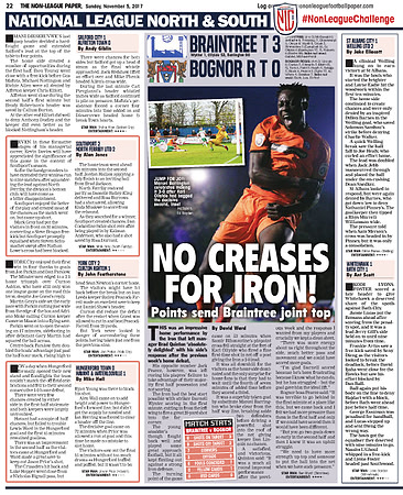 Non League Paper - 5th November 2017