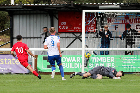 Enfield Town v Carshalton Athletic - Isthmian Premier division -