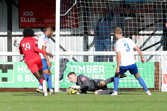 Enfield Town v Carshalton Athletic - Isthmian Premier division -