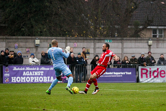 Dulwich Hamlet v Tonbridge Angels - Ryman Premier Division - 17/