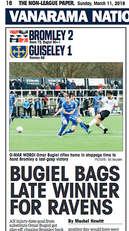 Non League Paper - 11th March 2018