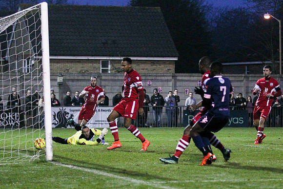Dulwich Hamlet v Tonbridge Angels - Ryman Premier Division - 17/12/2016