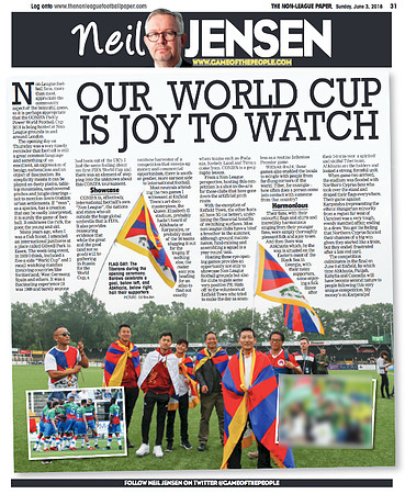 Non League Paper - 3rd June 2018
