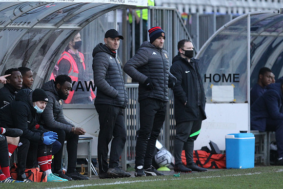 Dulwich Hamlet v Hornchurch - FA Trophy 3rd round - 19th December 2020