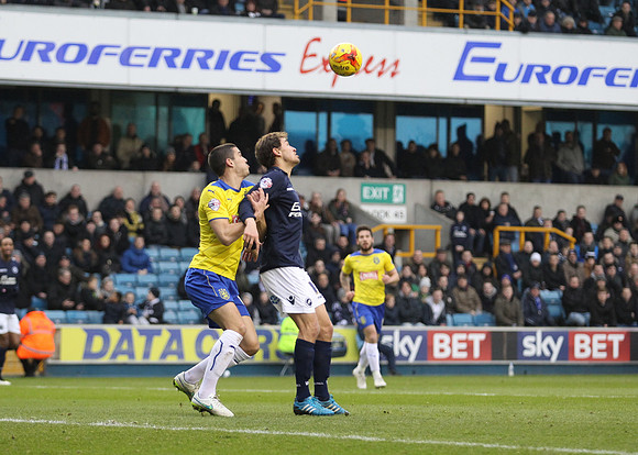 Millwall v Huddersfield TownSky Bet Championship7/02/2015.