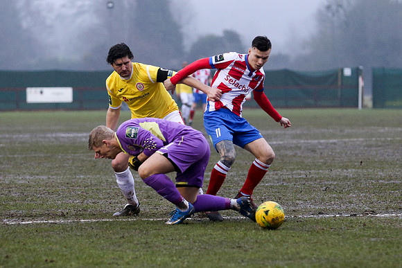Dorking Wanderers v Harlow Town - Bostik League Premier Division