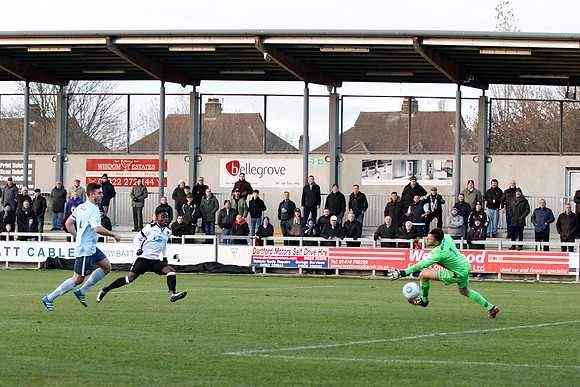 Dartford v Poole Town - Vanarama National League South - 03/12/2