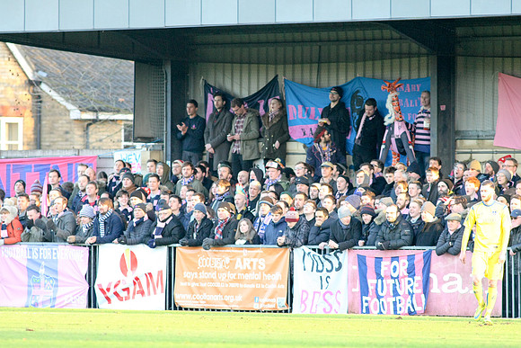 Dulwich Hamlet v Guiseley - FA Trophy - 16/01/2016
