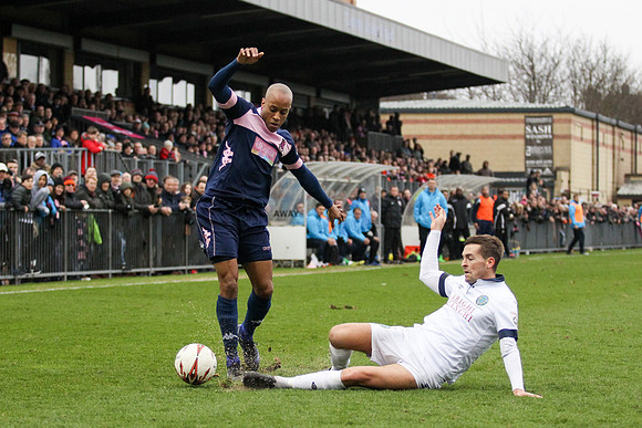 Dulwich Hamlet v Macclesfield Town - FA Trophy - 25/02/2017