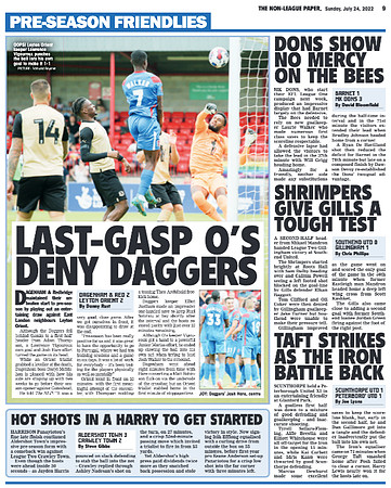 Non League Paper - 24th July 2022