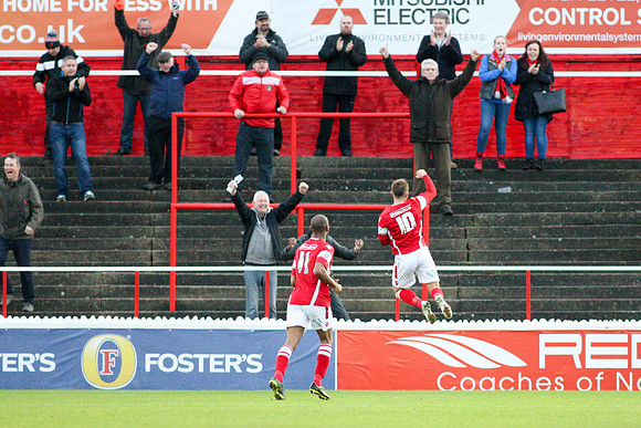 Ebbsfleet Untied v Oxford City - Vanarama National League South - 07/11/15