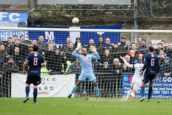 Dulwich Hamlet v Macclesfield Town - FA Trophy - 25/02/2017