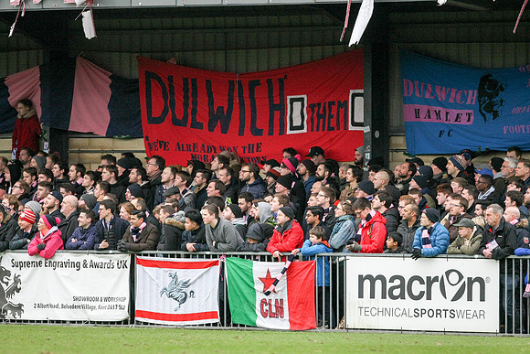 Dulwich Hamlet v Macclesfield Town - FA Trophy - 25/02/2017