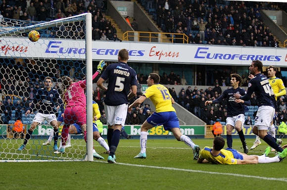 Millwall v Huddersfield TownSky Bet Championship7/02/2015.