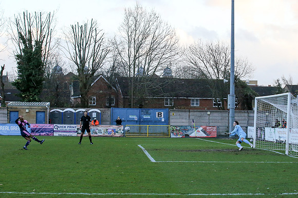 Dulwich Hamlet v Hornchurch - FA Trophy 3rd round - 19th December 2020