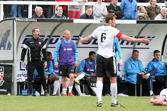 Bromley v Barrow - National League - 14th April 2017