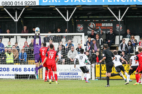 Bromley v Barrow - National League - 14th April 2017