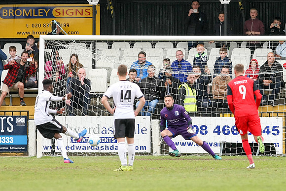 Bromley v Barrow - National League - 14th April 2017