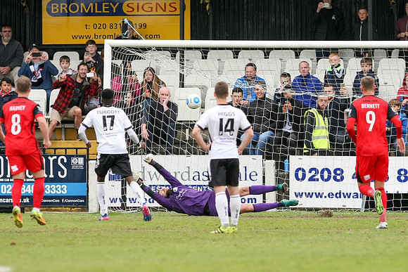 Bromley v Barrow - National League - 14th April 2017