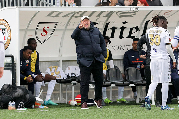 Bromley v Barnet - FA Trophy - 9th March 2024