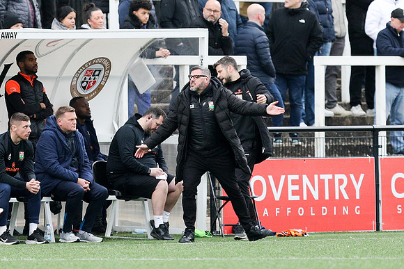 Bromley v Barnet - FA Trophy - 9th March 2024