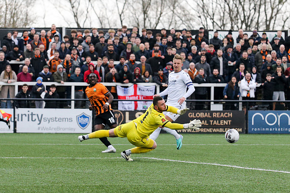 Bromley v Barnet - FA Trophy - 9th March 2024