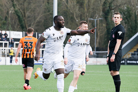 Bromley v Barnet - FA Trophy - 9th March 2024
