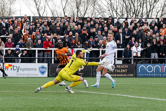 Bromley v Barnet - FA Trophy - 9th March 2024