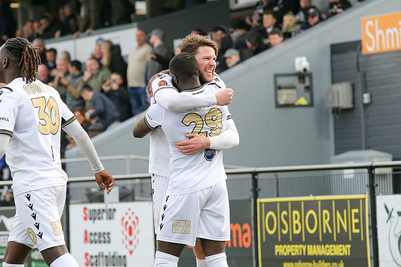 Bromley v Barnet - FA Trophy - 9th March 2024
