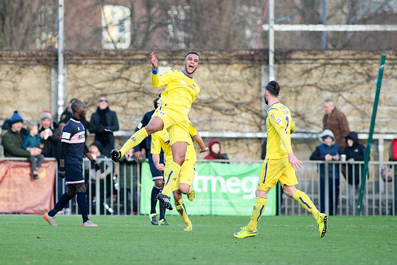 Dulwich Hamlet v Guiseley - FA Trophy - 16/01/2016