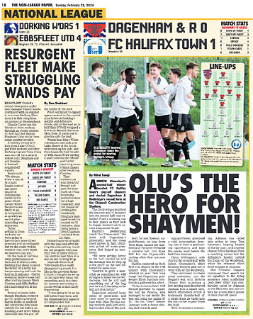 Non League Paper - 25th February 2024