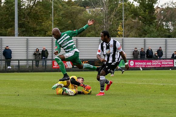 Tooting & Mitcham Utd v Waltham Abbey - Isthmian League South Central division - 10th October 2020