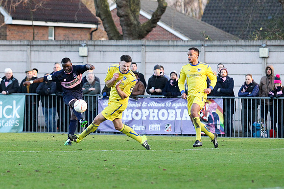 Dulwich Hamlet v Guiseley - FA Trophy - 16/01/2016