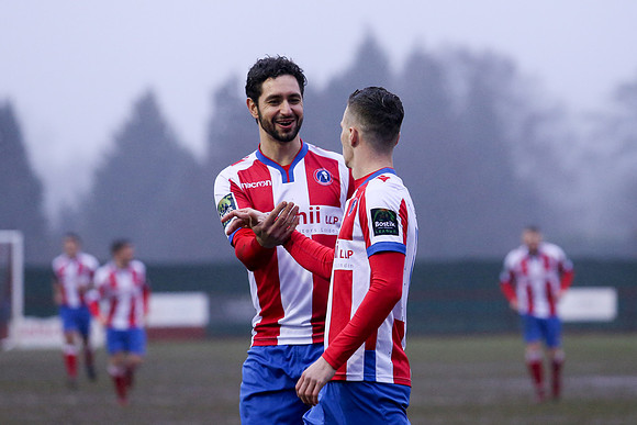 Dorking Wanderers v Harlow Town - Bostik League Premier Division