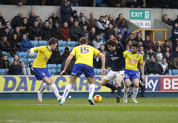 Millwall v Huddersfield TownSky Bet Championship7/02/2015.
