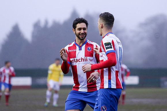 Dorking Wanderers v Harlow Town - Bostik League Premier Division