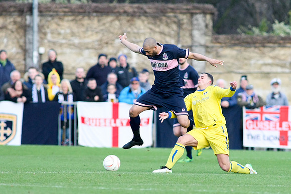 Dulwich Hamlet v Guiseley - FA Trophy - 16/01/2016