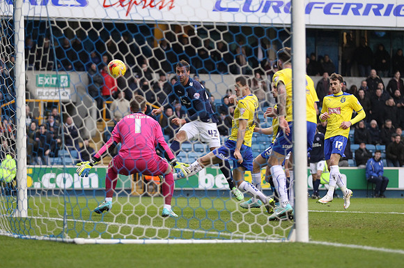 Millwall v Huddersfield TownSky Bet Championship7/02/2015.