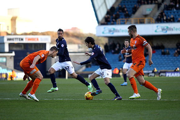 Millwall v Ipswich TownSky Bet Championship17/01/2015.