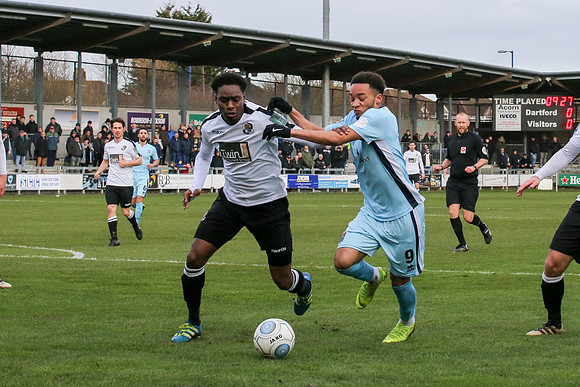 Dartford v Bath City - Vanarama National League South - 9th Febr