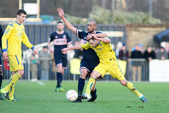 Dulwich Hamlet v Guiseley - FA Trophy - 16/01/2016